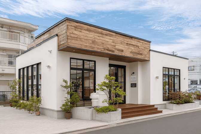 エステサロンの外観