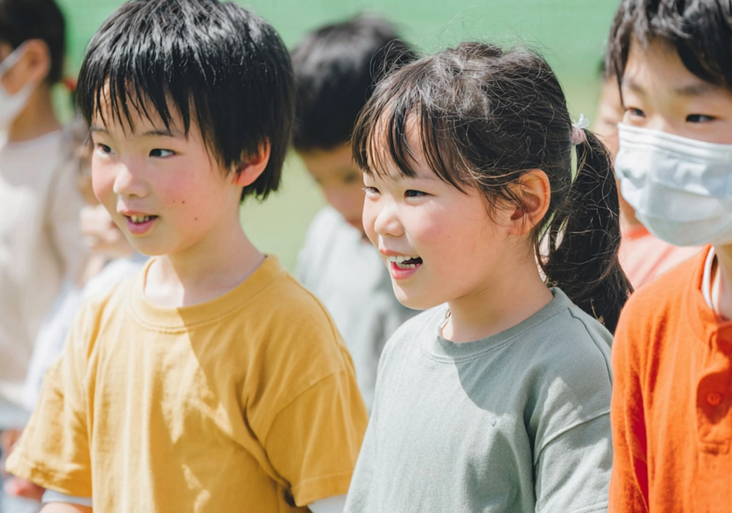 ひかりの丘幼稚園 避難訓練の様子